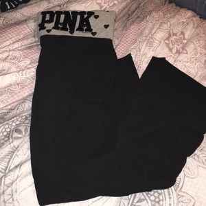 Victoria secret boot cut leggings